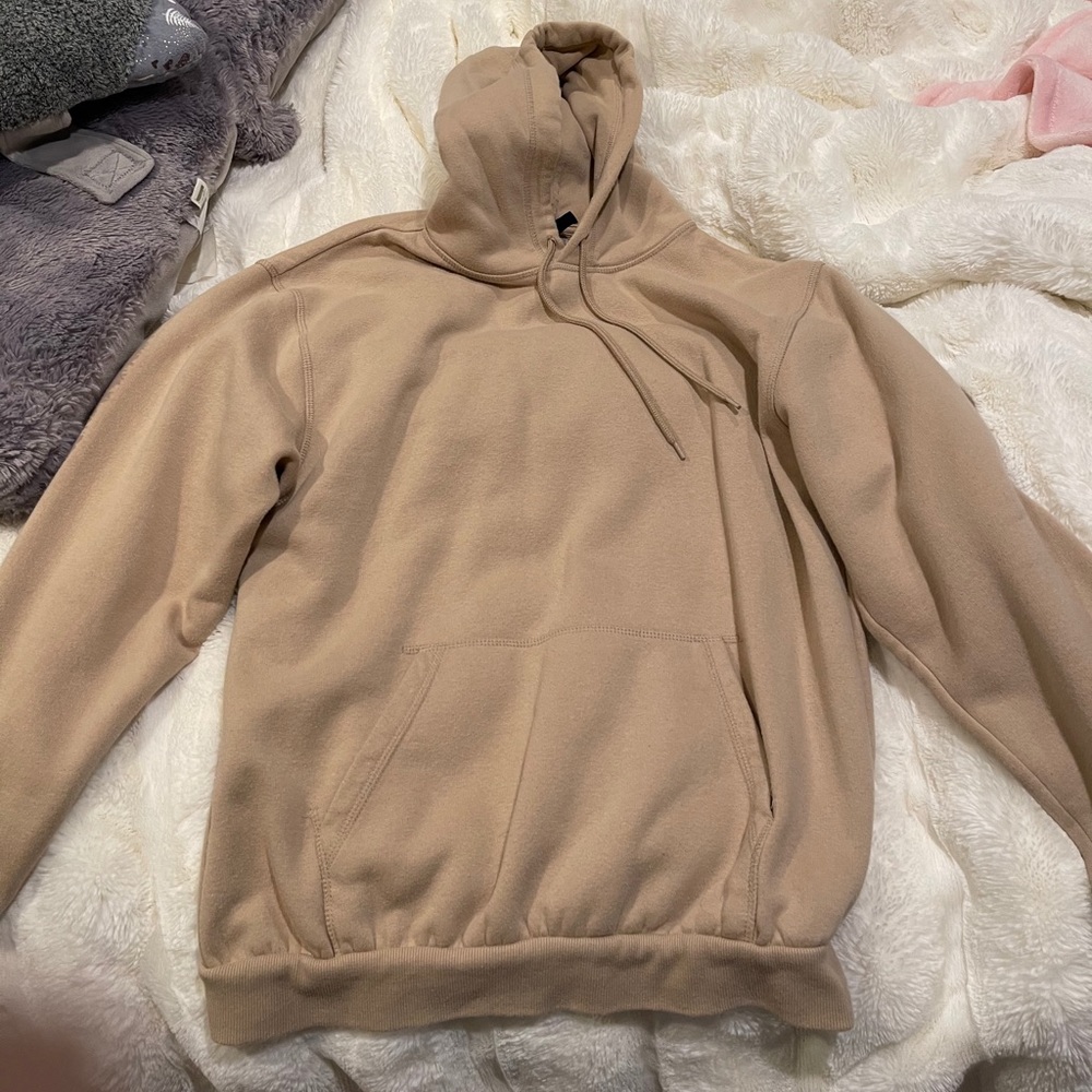 Mens Tan hoodie